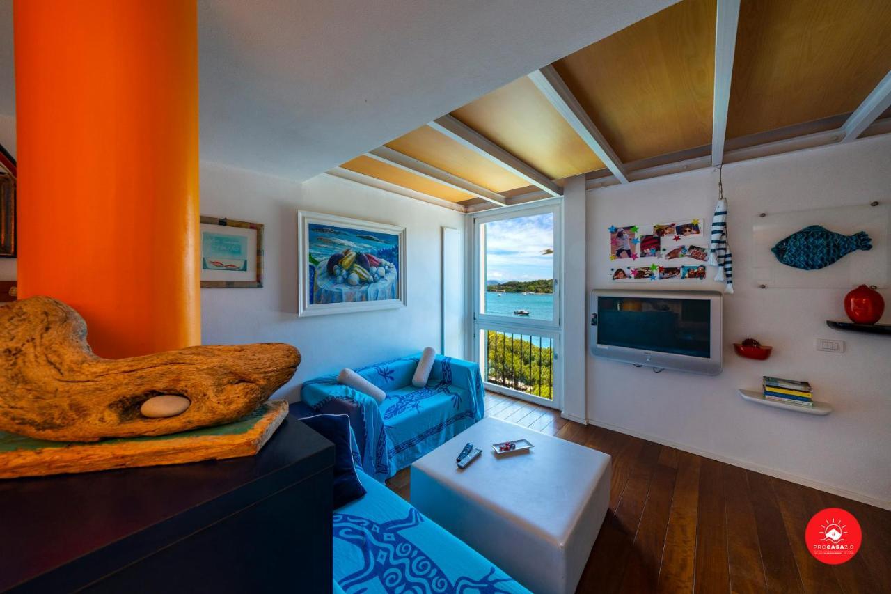 La Casa Dagli Occhi Blu Apartment ปอร์โตเวเนเร ภายนอก รูปภาพ